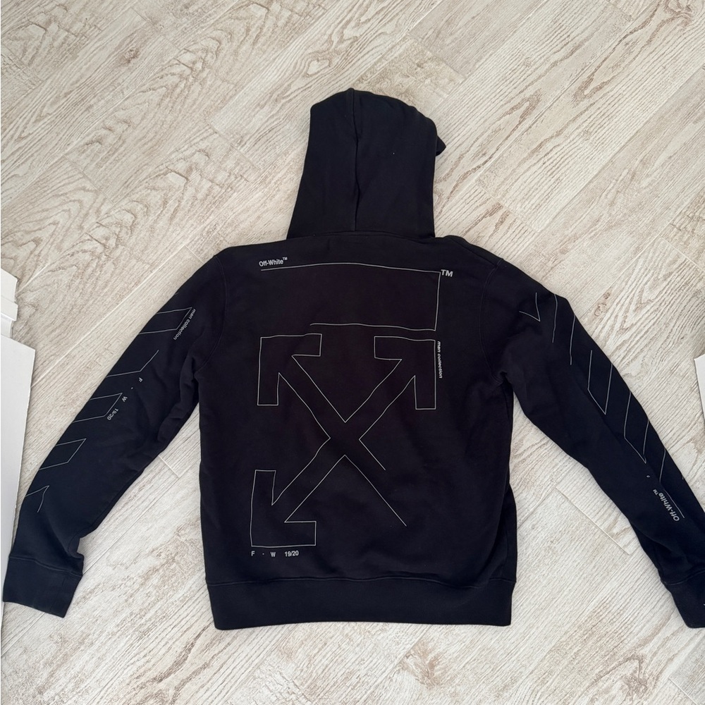 Black Off-white Hoodie